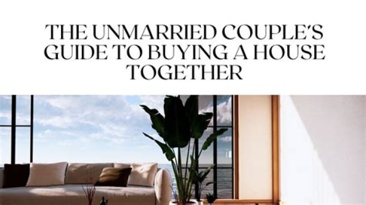Are there unmarried couples buying a home together?