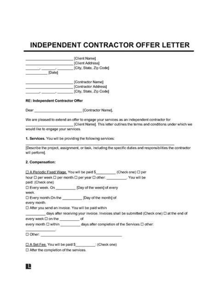 Can a company hire me as an independent contractor?