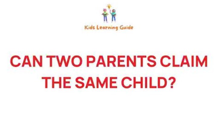 Can two people claim the same child for EIC?