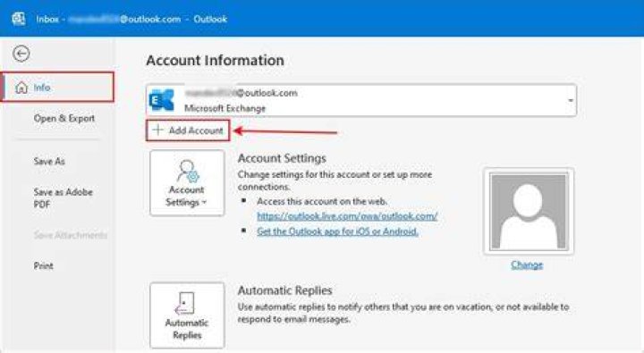 Can you have 2 Exchange accounts in Outlook?