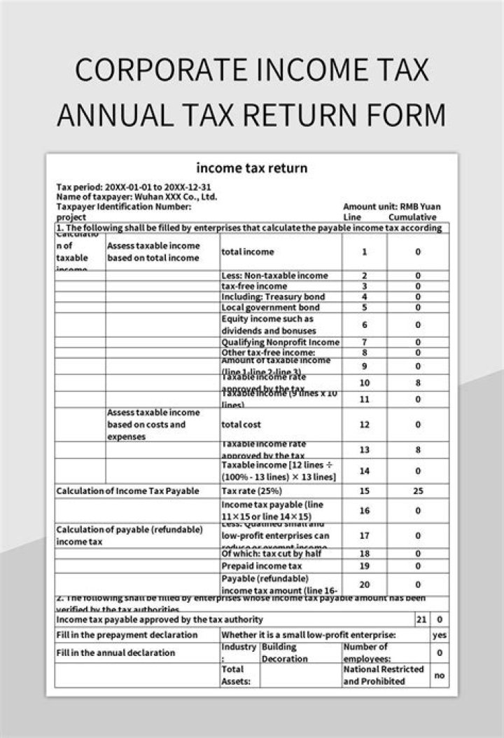 Do I have to file a corporate tax return if no income?