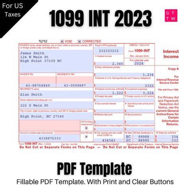 Do you have to issue a 1099-INT to a corporation?