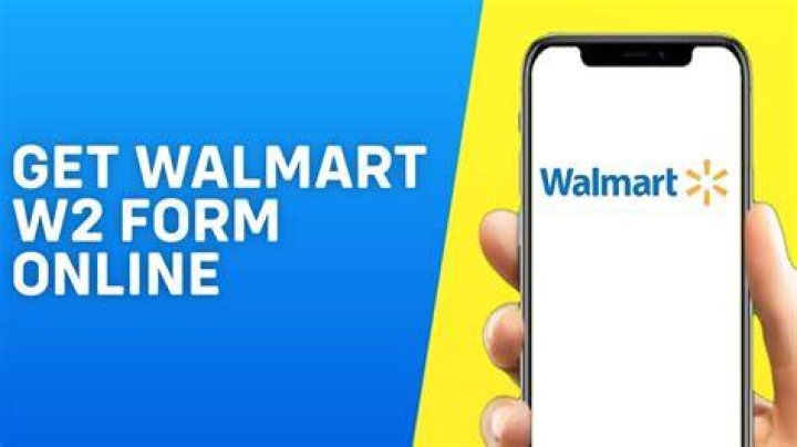 How can I get a copy of my W-2 from Walmart?