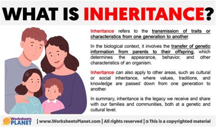 How does inheritance work in a trust?