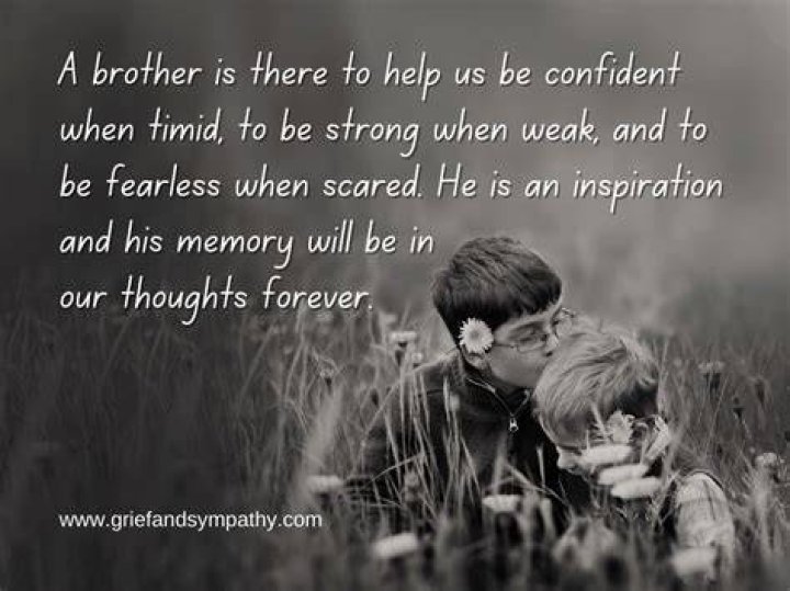 How to remember my brother who passed away?