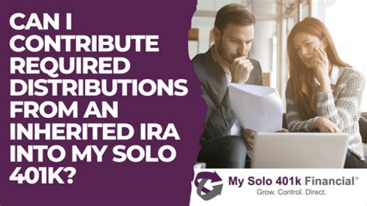 Is an inherited 401k distribution taxable?
