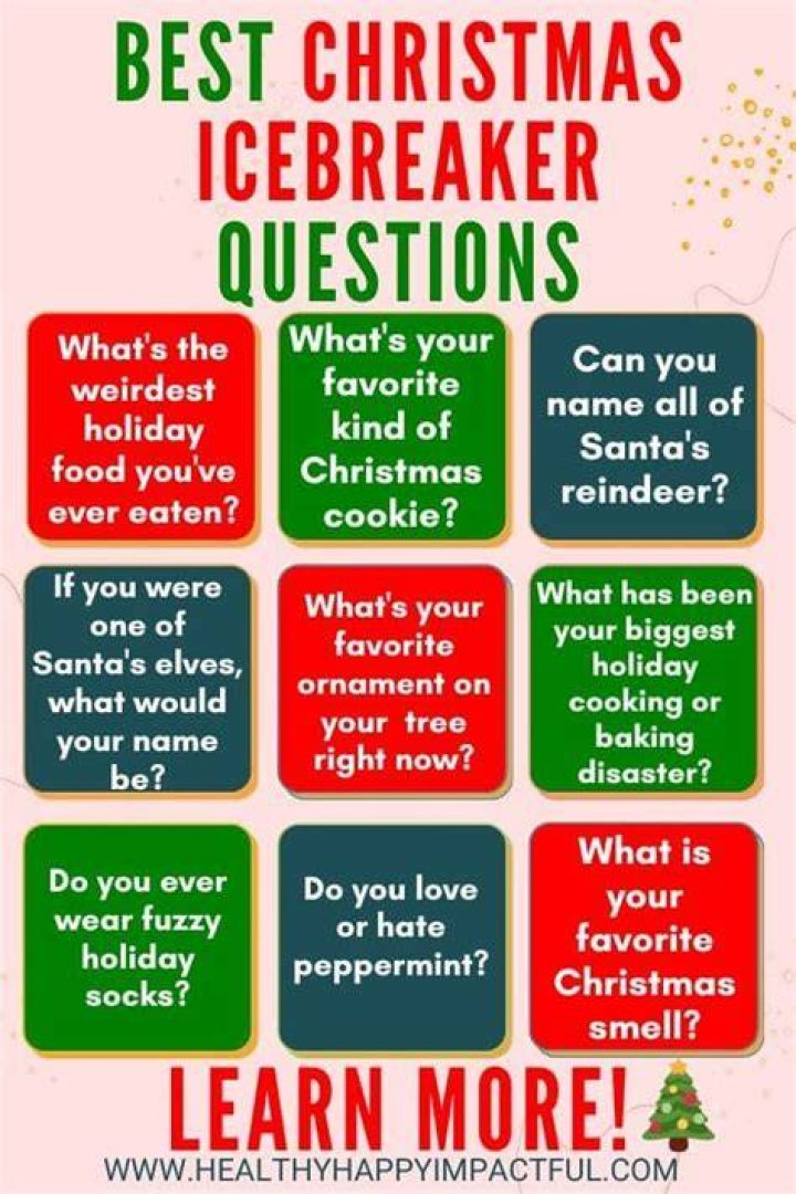 What are some good holiday questions?