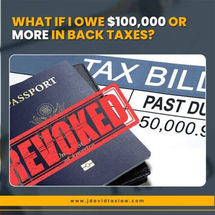 What does it mean to owe back taxes to the IRS?