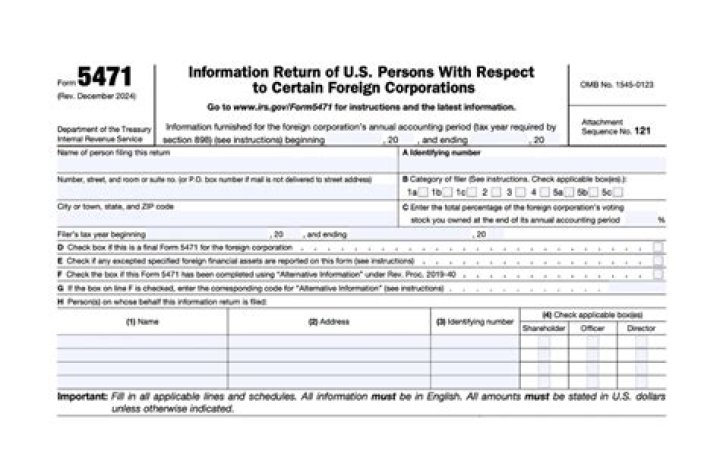 What is a SFC 5471?