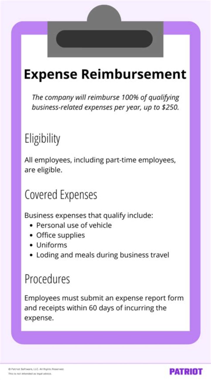 What is an accountable reimbursement?