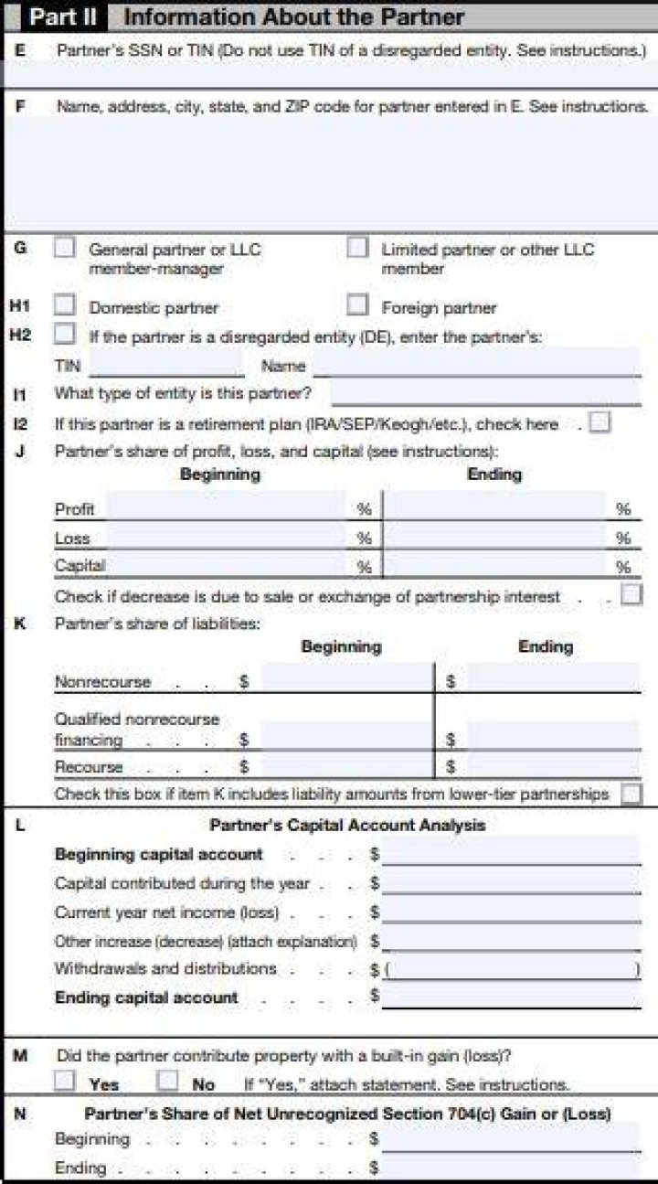 Where to report depreciation Adjustment on Schedule K-1?