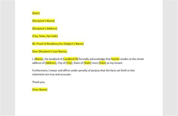 Who can provide proof of address?