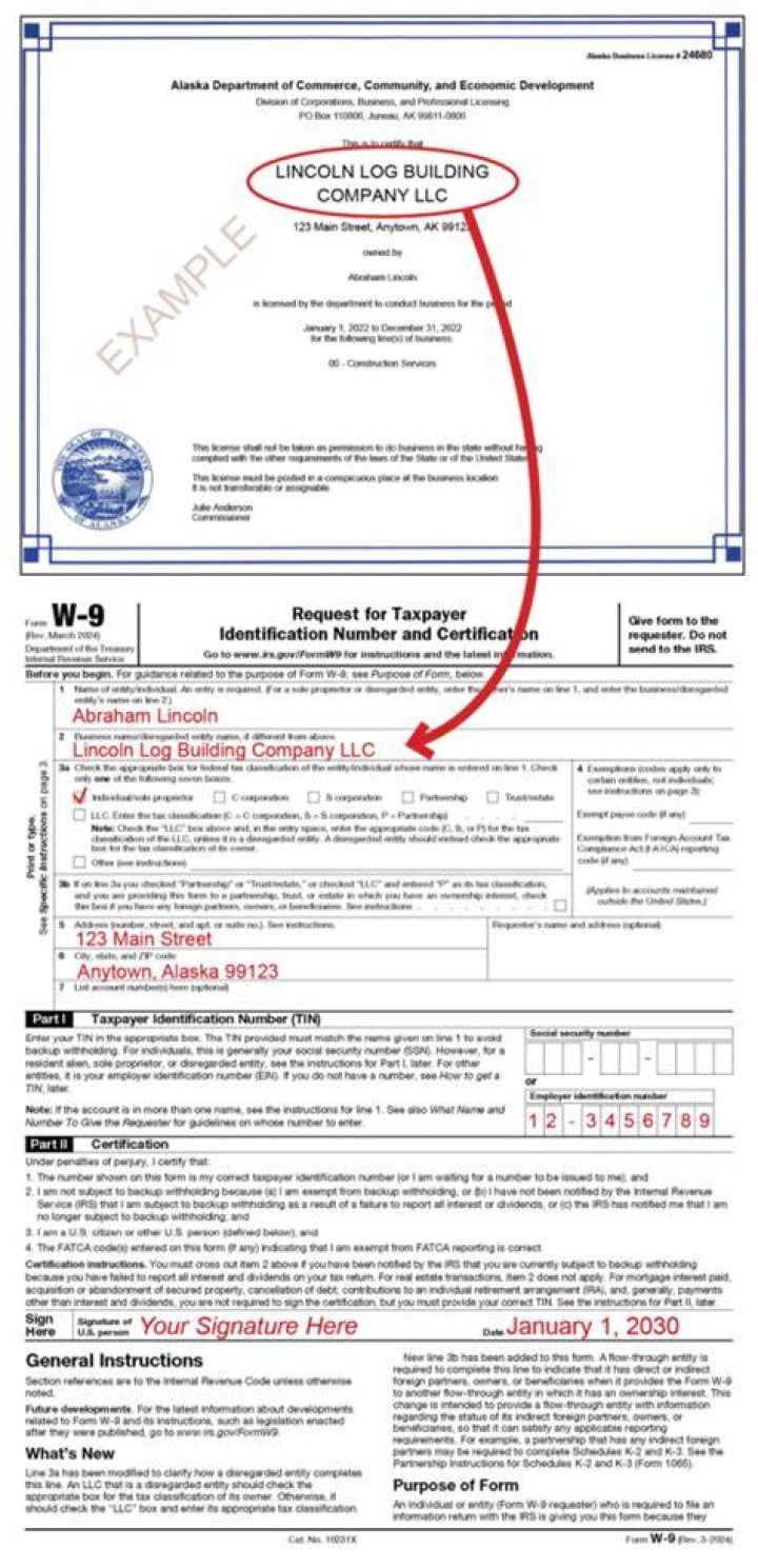 Why is my bank making me fill out a W9?
